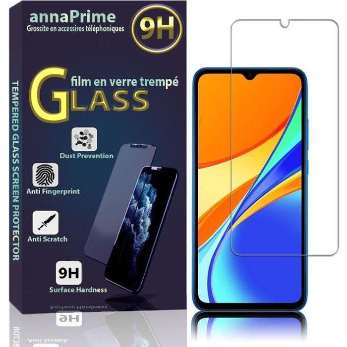 Film de protection - VCOMP - Xiaomi Redmi 9C/9C NFC/Redmi 9 - Verre Trempé - 6.53 pouces - Résistant aux rayures