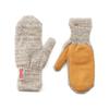 NEWBERRY KNITTING Deerskin Mittens - Oatmeal