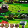 1PC Ultrasonic Solar Pest Repeller Motion Sensor Repellent Waterproof Garden Farm Animals Birds Snake
