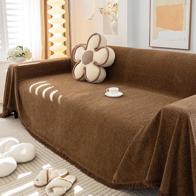 Роскошная шенилловая подушка для дивана: 2025 Нескользящие, Круглогодичный Комфорт и Стиль