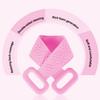 Silicone Back Scrubber Easy To Clean 5Mm Thick Design Double-Sided
