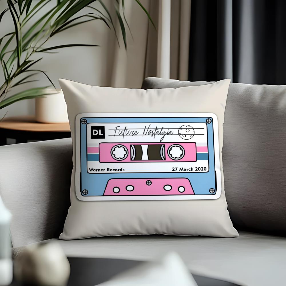 Популярный чехол для подушки MMmusic Tapeful, наволочка против пылевых клещей, на молнии-невидимке, шелковистый короткий плюш, чехол для диванной подушки