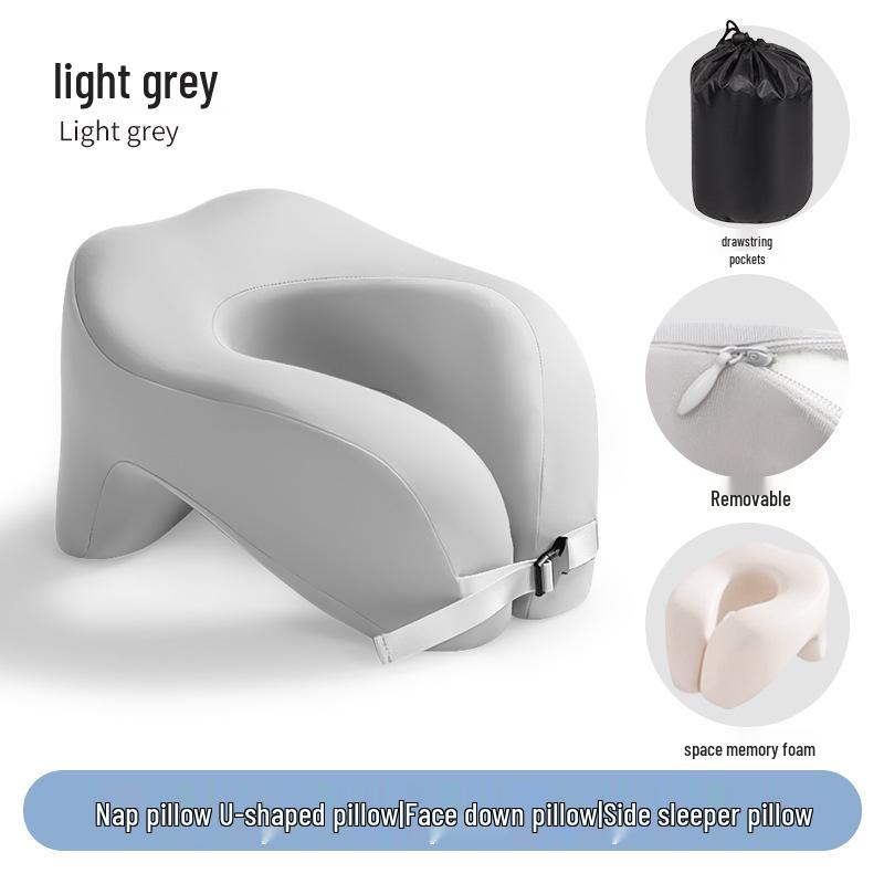 U-образная дорожная подушка из пены с эффектом памяти для поддержки шеи