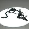 3D-печатная модель скелета дракона, полнотелая, с подвижными суставами, череп, украшения-драконы, креативное настольное украшение, коллекция, подарки