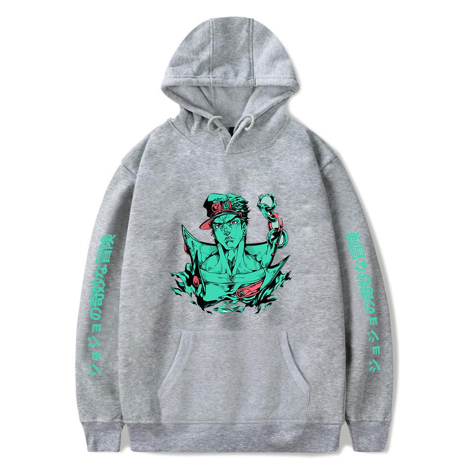 Cartoon Novelty Beautiful Cute JoJo's Bizarre Adventure print Hoodies Sweatshirts Men/Women Sweatshirt Fashion Casual Pullovers