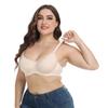 Women's Ultra-thin Seamless Gathering Bra Larger Size Adjustable Strap Anti-Sagging Casual Bra
