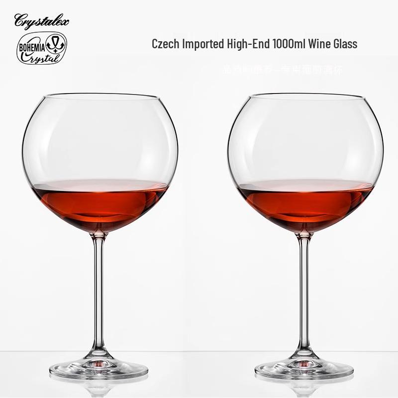Чешский RIEDEL Бессвинцовый Хрустальный Бокал для Красного Вина с Большим Дном