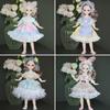 30cm Doll Clothes Pretty Dress 1/6 BJD Doll DIY Dress Up Lolita Princess Skirt Clothing Girl Toy Holiday Gift Doll Accessories