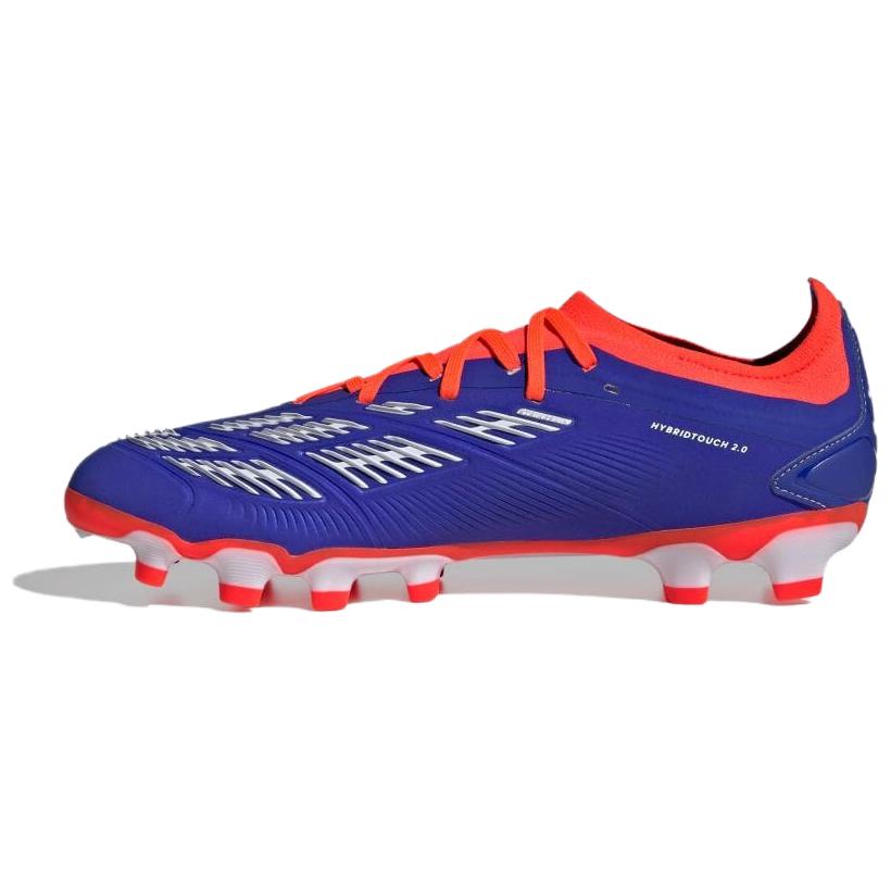 adidas Predator Pro Удобные Универсальные AG HG Искусственная Трава Нескользящие Прочные Футбольные Бутсы Мужские Футбольные Бутсы Синие Белые Оранжевые IF6371