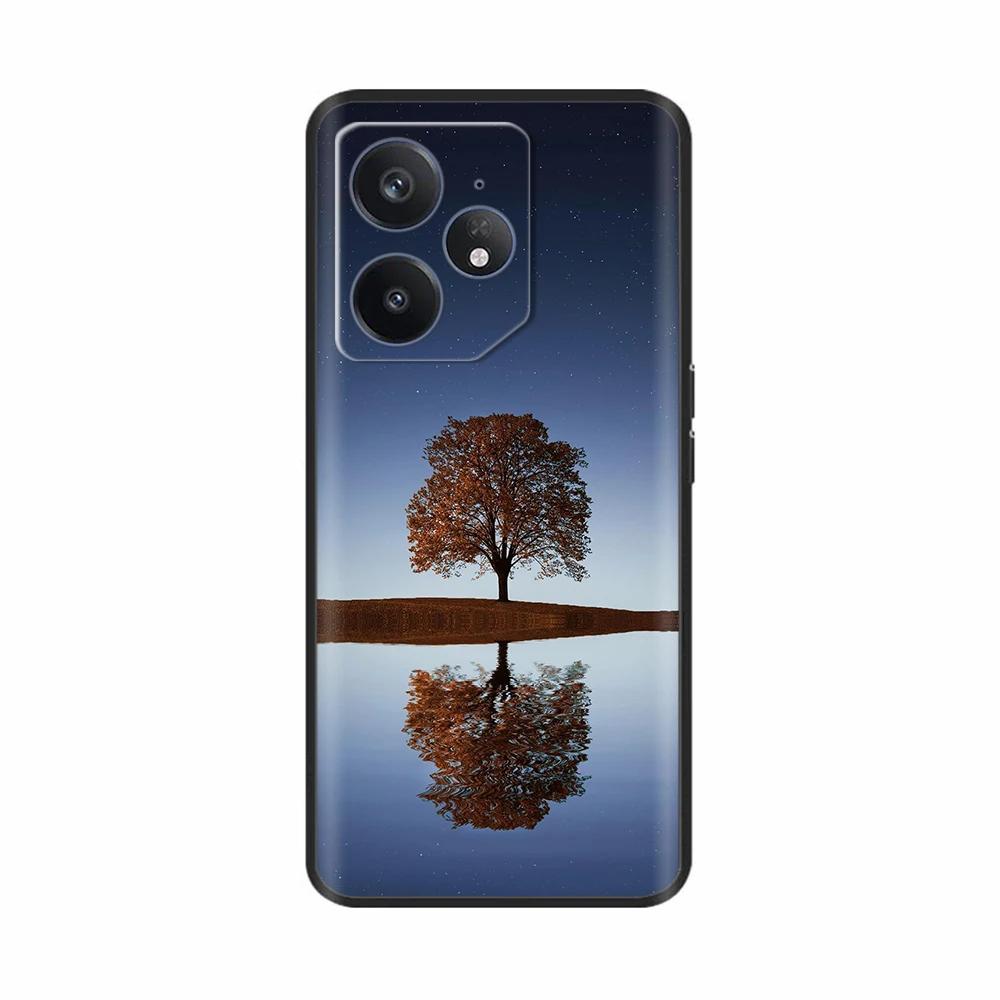 Для Realme Neo 7 Чехол Цветок Птица Мягкий Силикон ТПУ Чехол для Телефона Funda Для Realme Neo7 Чехол Realmi Neo 7 Coque Сумки для Телефона Чехлы