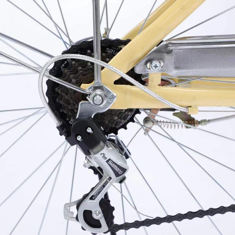 Sanhe Horse Мужской Женский Велосипед для Поездок на Работу Shimano 7 скоростей Взрослый