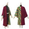 Аниме Kimetsu No Yaiba Tomioka Giyuu аксессуары для костюмов для косплея Pak Uniformen Kostuums Pruik Kind Volwassen Feest Cadeau
