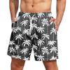 Men's Fashion Printed Elastic Waist Casual Yoga Pants Beach Shorts