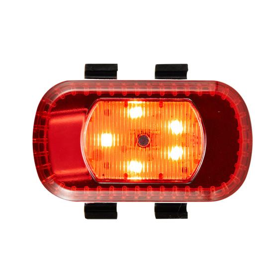 Bike Tail Light LED Bicycle Rear Light High Brightness Waterproof Easy Installation Compact Bike Warning Tail Light