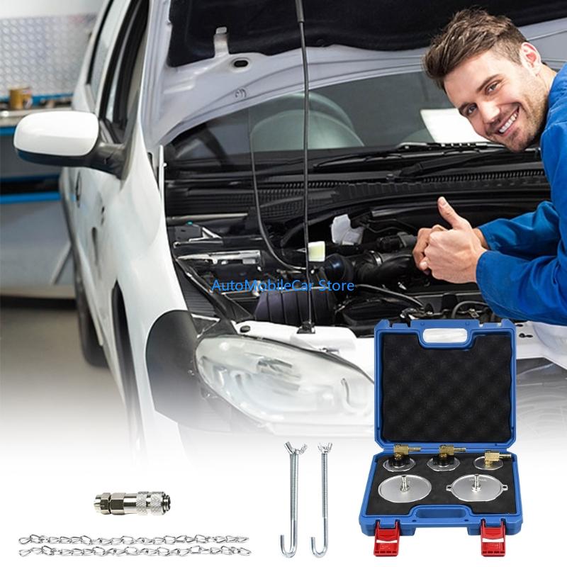 G8TE Finish Brake Fluid Bleeding Tool Set Rubber Closed Automotive Repair Accessories