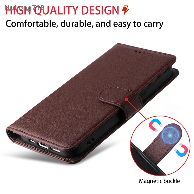 For Realme 7i 12 Plus 12X 13 Pro 14 14T 14X Neo 7X Note 50 60 P3 4G 5G Wallet Phone Case Card Slot Stand Cover Casing