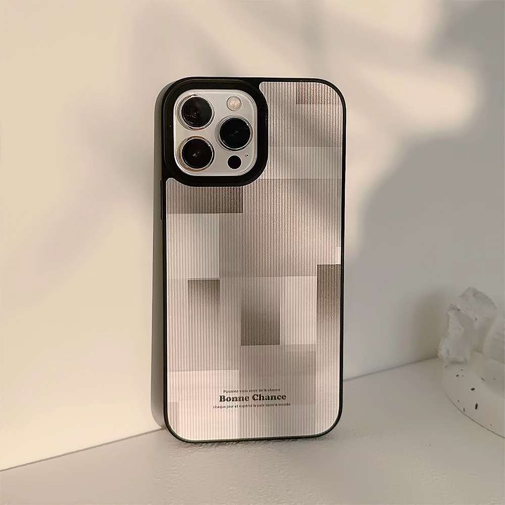 Модный минималистичный чехол для телефона для iPhone 15 14 13 12 11 Pro Max кожаный противоударный чехол из ТПУ