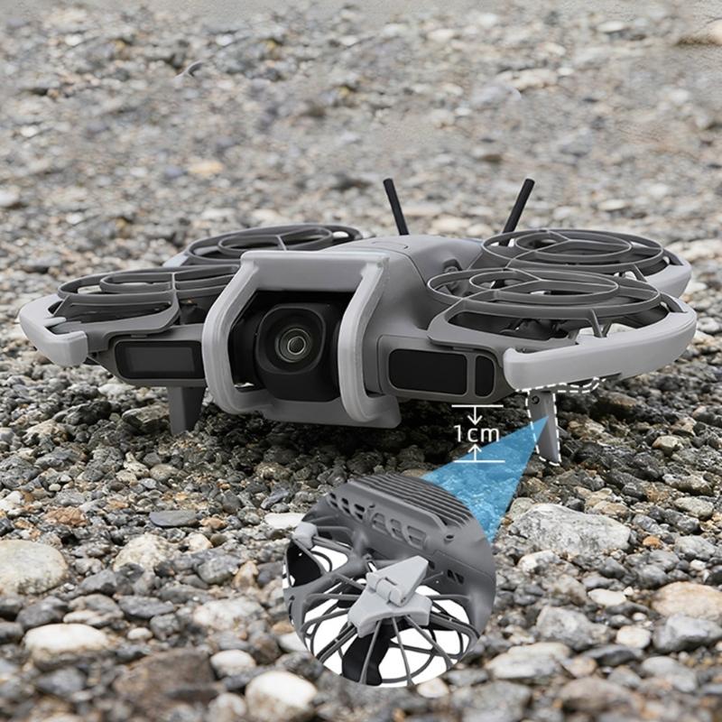 Foldable Heightened Landing Gear for Drones Scratch Resistant Storage Landing Protective Safety Equipment