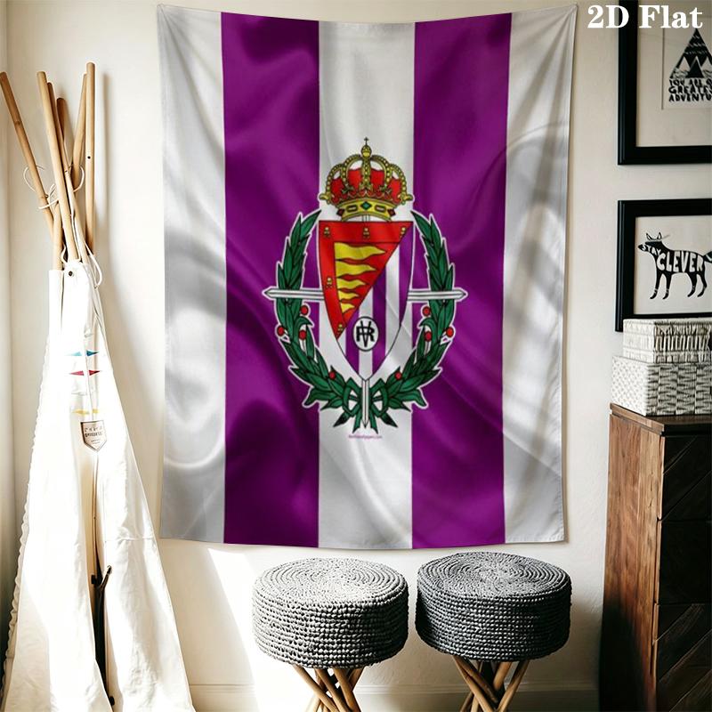 Real Valladolid Wall Tapestry Aesthetic Wall Hanging Printed Fabric Blanket Decorative Tapestries for Bedroom Living Room Home Decor