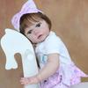 BZDOLL 60 см 3D-краска кожа мягкая силиконовая кукла реборн для малышей для девочек тканевое тело реалистичное, как настоящая принцесса живая одеваются Bebe