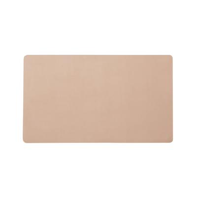 Plus Реверсивный коврик для мыши, синтетический, совместимый, двусторонний, с гладкой/мягкой поверхностью под кожу, кожа, 600x350мм, бежевый/белый, DM-001LT,