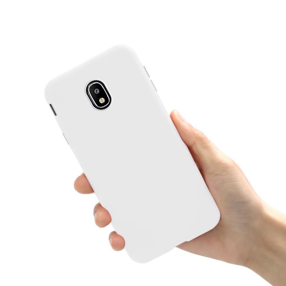 Чехол для телефона Samsung Galaxy J3 J5 J7 2017 Чехол J330 J530 J730 Конфетный Цвет Мягкий ТПУ Задняя Крышка Для Samsung J3 J5 J7 2017 Чехол