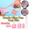 3/5Pcs/Set Efficient Beads Clips Pen Tray Kits Creative Beads Picking Tray Kit Puzzles Pixel Art