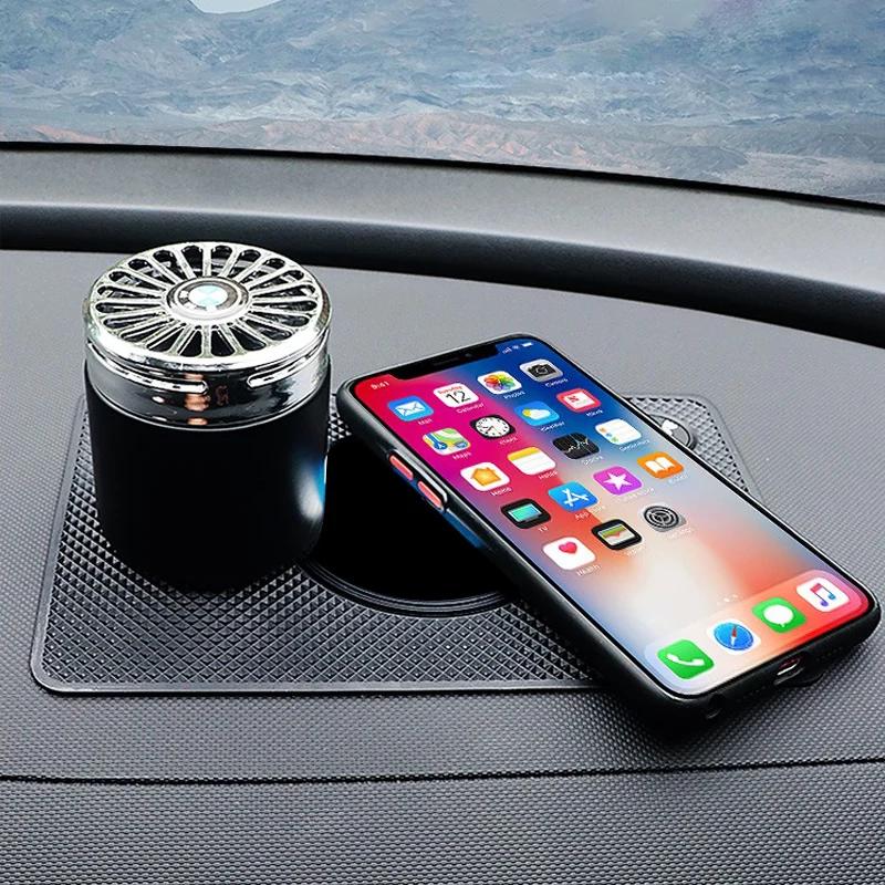 AJV1 1Pc Car Dashboard Non-Slip Mat PVC Silicone Anti-Slip Pad For Ford focus Fiesta EcoSport ESCORT Ranger Fusion Mondeo Accessories