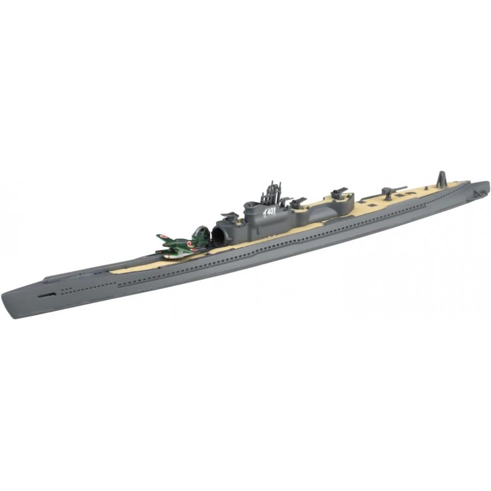 AoshIma Bunka GyozaIsha AoshIma 1 700 Water LIne SerIes 452 Japan Navy SpecIal SubmarIne I 401 plastIc Model