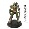 21,5 см Аниме Игра Doom Eternal Охотник большой и сильный Фигурка Действия Механическое Чувство Модель Игрушки Коллекция Фестивальные Подарки