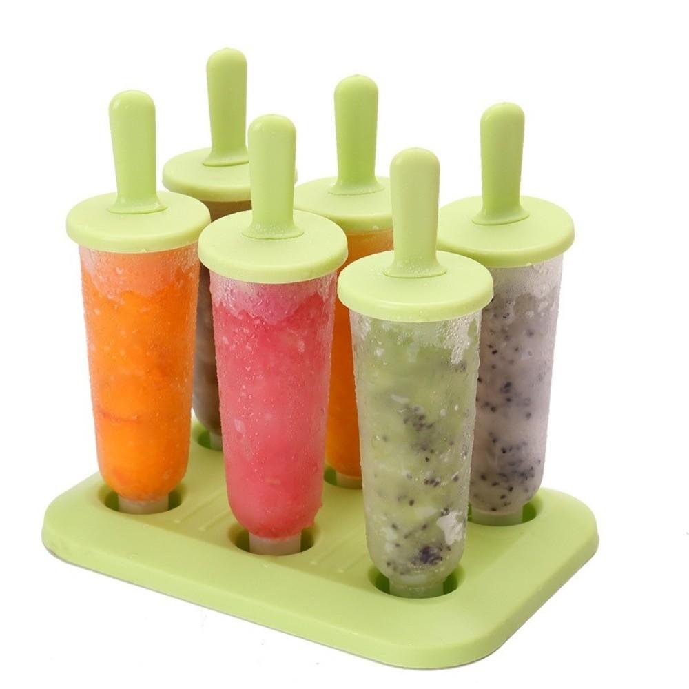 Food Grade Plastic Ice Cream Molds Easy To Fall Off DIY Ice Cream Tools Popsicle Mould DIY