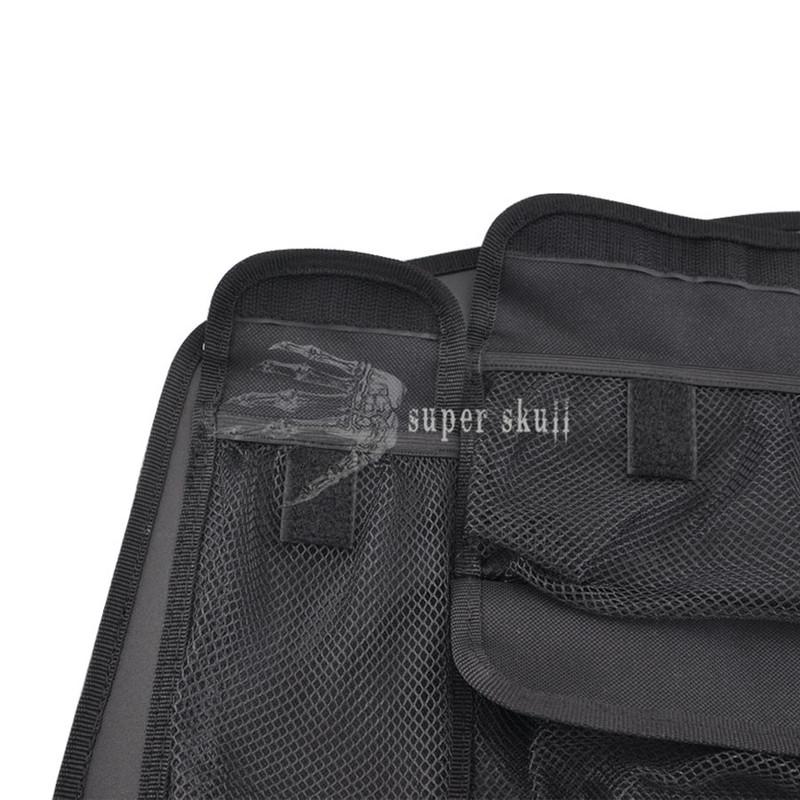 Motorcycle Black Trunk Lid Organizer Bag Tool Bag Inner Luggage Net 4 Pockets For Honda Glod Wing 1800 Goldwing GL1800 2001-2017