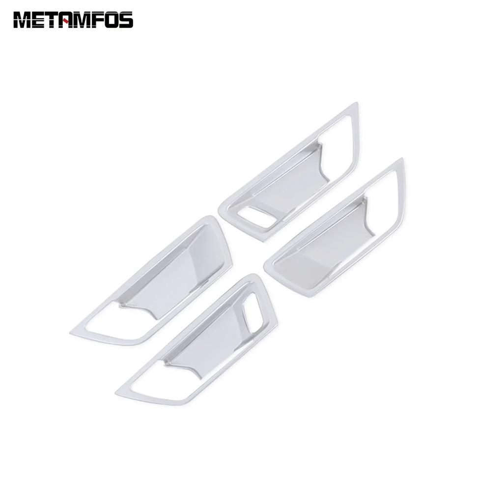 Interior Door Handle Bowl Cover Trim Sticker For Ford Kuga Escape 2024 Carbon Fiber Accessories Car Styling