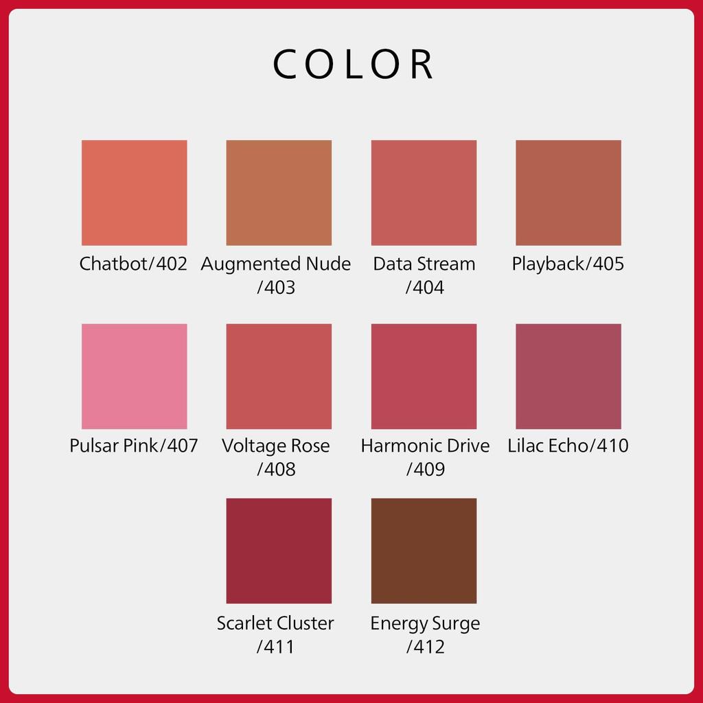 SHISEIDO Makeup Techno Satin Gel Lipstick 405 Playback Gloss Stick Type High Color Moisturizing Shiseido Official Store 3.3g Lipstick/Lip