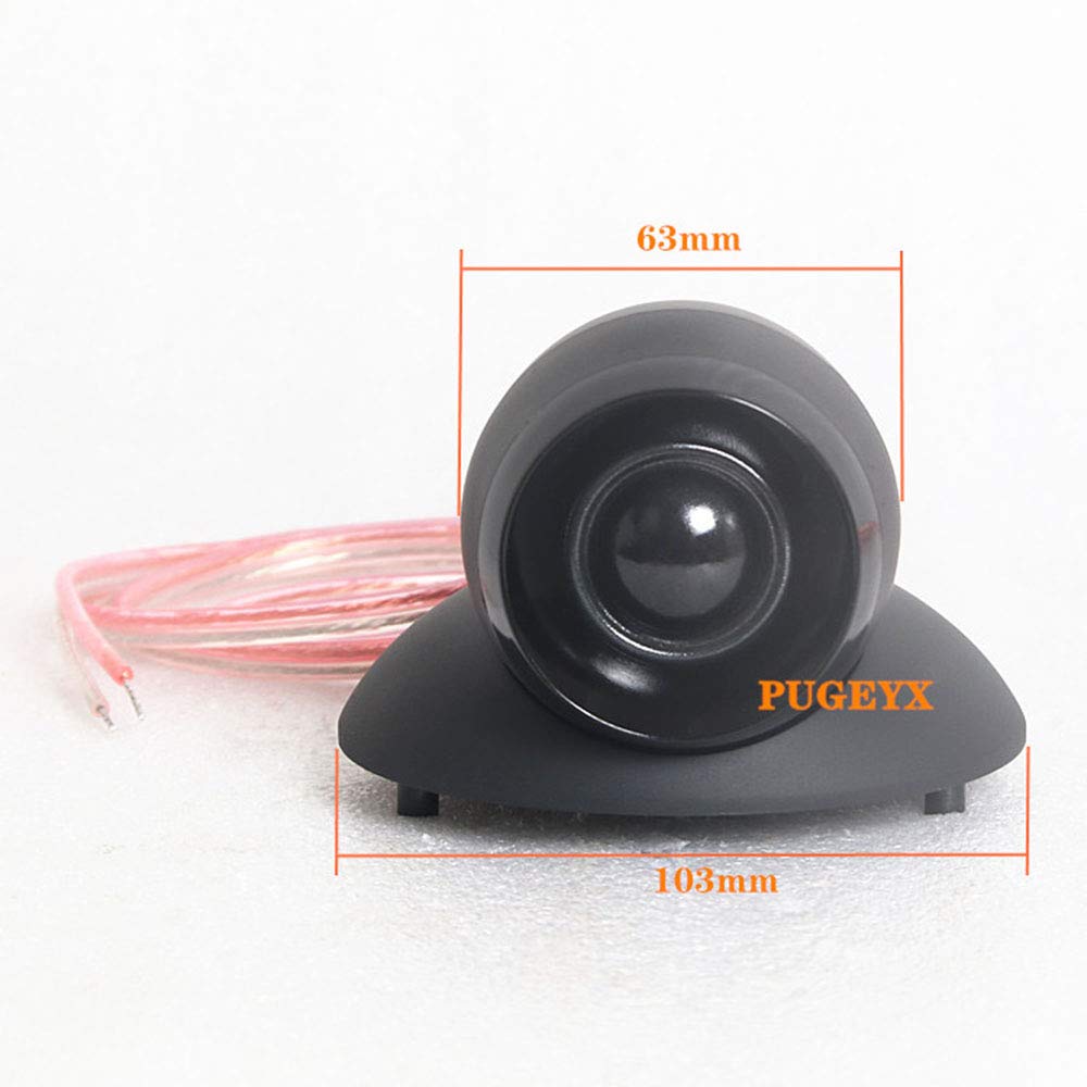 Flushbay 25 Core Ultra High Pitch HiFi Loudspeaker Audio Speaker Tweeter for Home Monitor Home Theater Speaker 35W, HI-FI Speaker, Speaker, (Black)