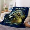 Custom Name The Nightmare Before Christmas Theme Printed Blanket - Perfect for Couch, Bed, Travel & Outdoor Use | Machine Washable, Cozy & Durable.