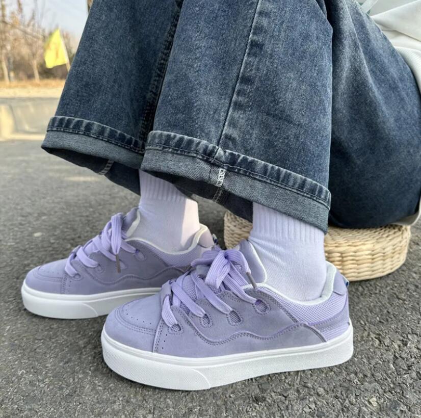 Кроссовки женские туфли 2024 мода повседневная кожа бег спортивная вулканизированная обувь дизайнерские кроссовки на платформе