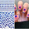 Nail Heart Valentines Non-Fading Removable Self-Adhesive Non-falling Sticker DIY Gloss Day Nail Art Lover