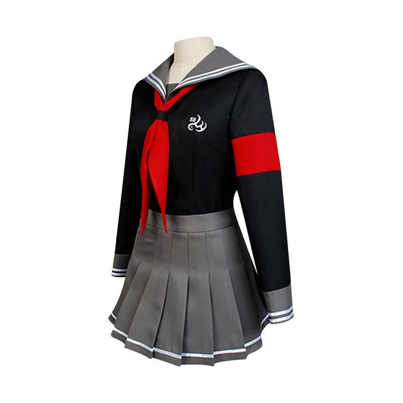 Danganronpa V3 костюмы для косплея Peko Pekoyama униформа куртка/юбка/галстук женский костюм аниме наборы для косплея