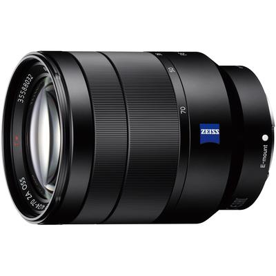 Стандартный зум-объектив SONY FE F4 ZA OSS, совместимый с полноразмерным Vario-Tessar T 24-70 мм