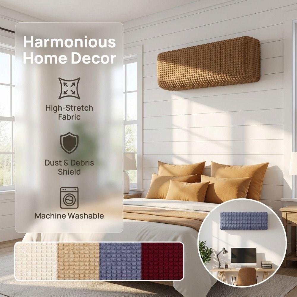 Retractable Air Conditioner Cover Washable AC Protective Cover AC Dust Cover Indoor