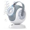 Bubble Machine - Auto 360° Rotation, 75° Tilt Range, Bubbles Blower Maker for Kids, Wedding, Birthday, Parties, Gifts