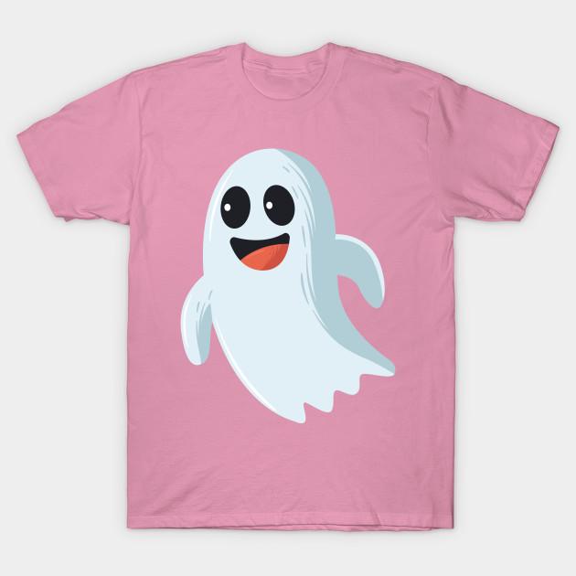 Футболка женская смешная милая счастливый призрак костюм на Хэллоуин принт Харадзюку кавайная футболка летняя с коротким рукавом женская футболка топ