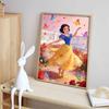 Disney Snow White Butterfly Flower Garden Diamond Paint Mosaic Art Painting Kit Handmade DIY Home Decor