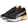 PUMA Pwrframe Aerogram Blaze Unisex Low-top Fabric Casual Shoes Black Orange 387038-02