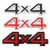 Car Sticker 4X4 Logo Trim Front Hood Grille Emblem Badge Rear Trunk 3D Car Decals