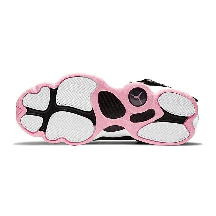 (GS) Air Jordan 6 Rings 'Black Arctic Punch' Kids' 323399-002