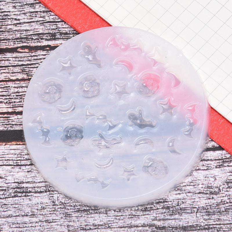 Форма для Хэллоуина из силиконовой смолы своими руками, мини-форма для тыквы, привидения, летучей мыши, ювелирные изделия, подарок