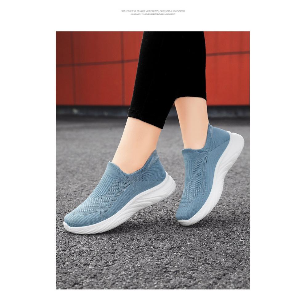 Женская обувь, повседневные кроссовки, кроссовки для бега, мокасины с мягкой подошвой, корейские трендовые туфли Stirrups Single