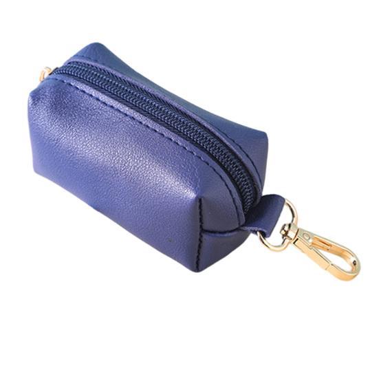 Держатель для сумки с выдвижной металлической клипсой. Гладкая молния для удобного использования. Портативное хранение.